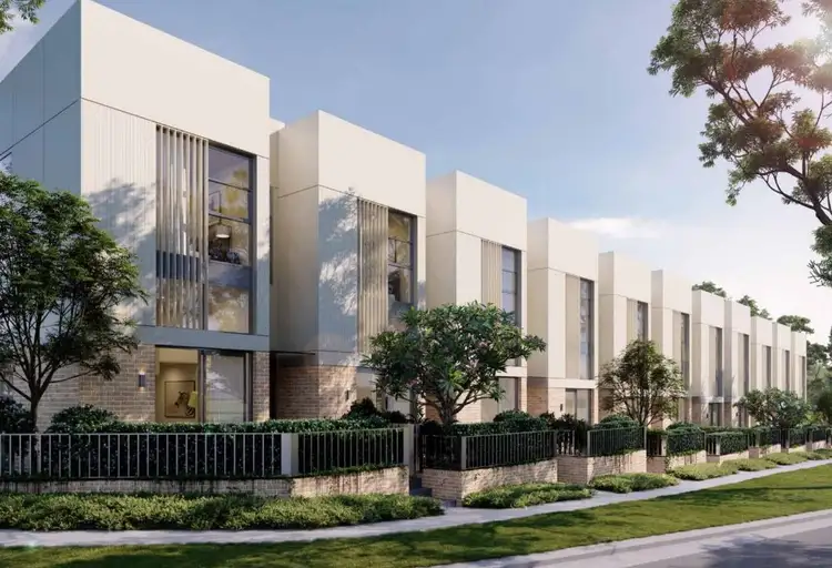 Main view of Homely townhouse listing, 4 BEDROOMS HUGE TOWNHOUSES ( OPEN TO INSPECT ), Box Hill NSW 2765