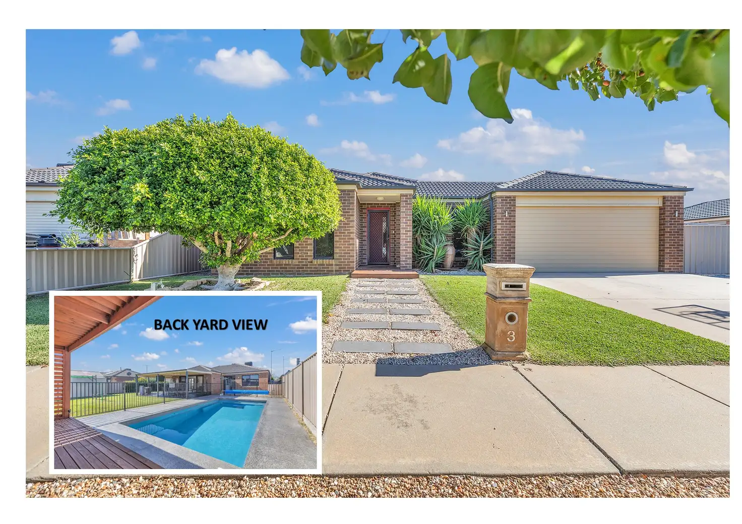 Main view of Homely house listing, 3 Howell Drive, Echuca VIC 3564