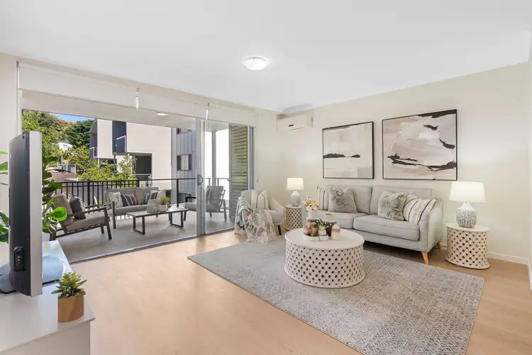 Second view of Homely apartment listing, 207/6 VICTORIA STREET, Kelvin Grove QLD 4059