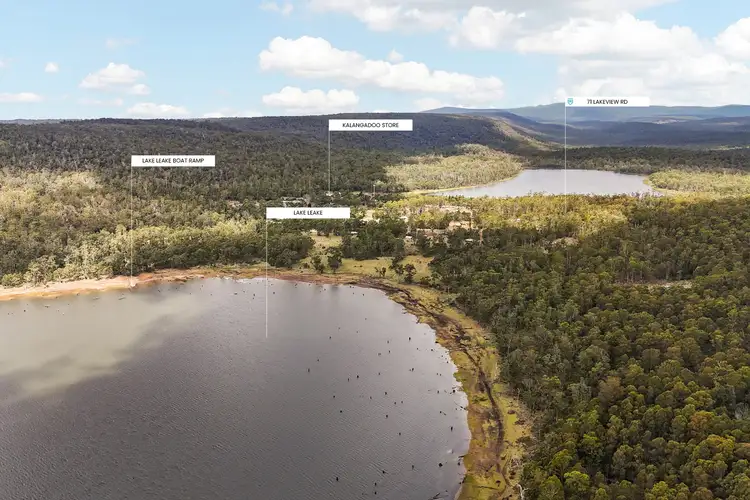 Second view of Homely land listing, 71 Lake View Road, Lake Leake TAS 7210