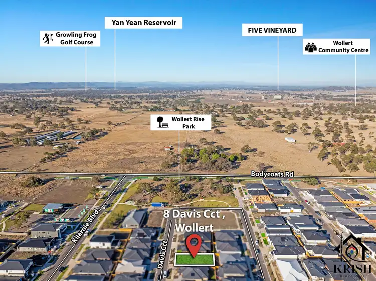 Third view of Homely land listing, 8 Davis Circuit, Wollert VIC 3750