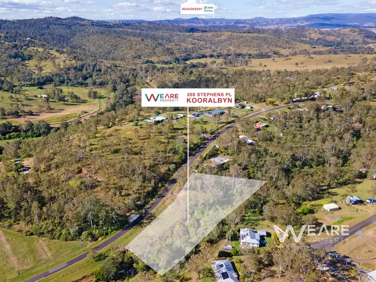 Main view of Homely land listing, 208 Stephens Place, Kooralbyn QLD 4285