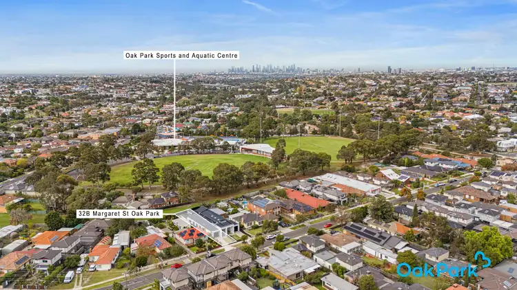 Second view of Homely house listing, 32B Margaret Street, Oak Park VIC 3046