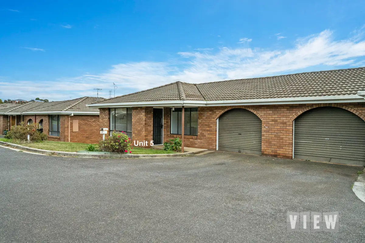Main view of Homely unit listing, unit 5/1 Atkins Drive, Romaine TAS 7320
