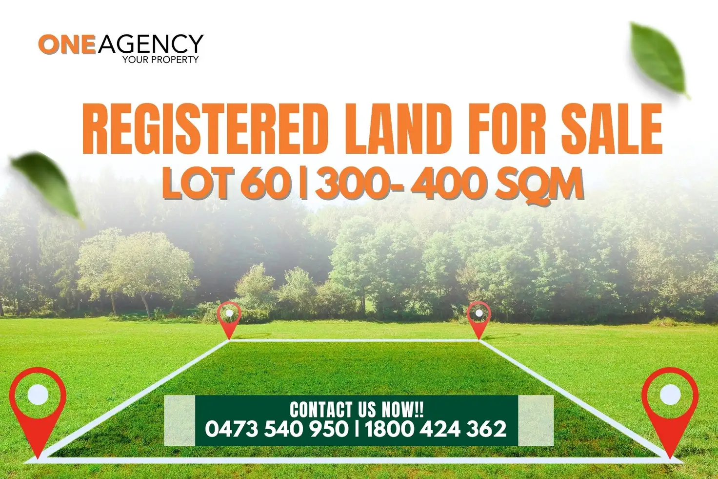 Main view of Homely land listing, Address available on request