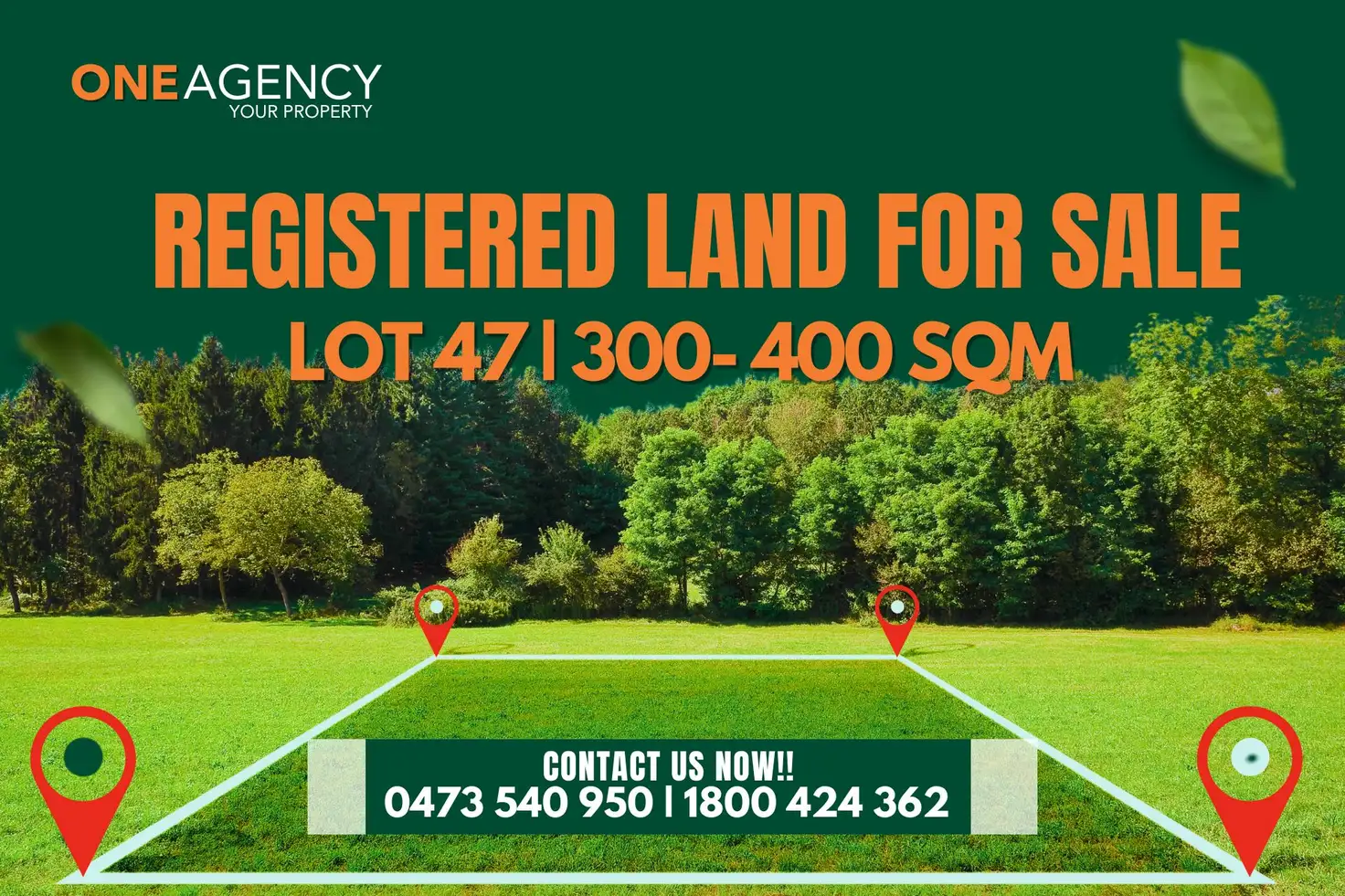 Main view of Homely land listing, Address available on request