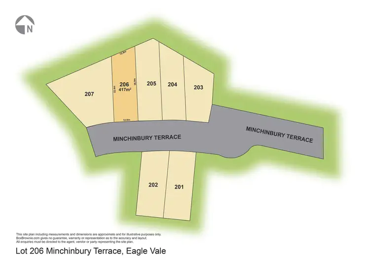 Main view of Homely land listing, Lot 206 Minchinbury Terrace, Eagle Vale NSW 2558