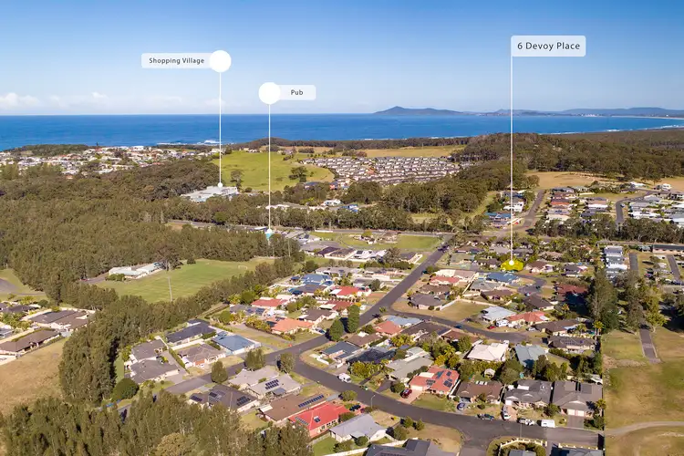 Second view of Homely house listing, 6 Devoy Place, Black Head NSW 2430
