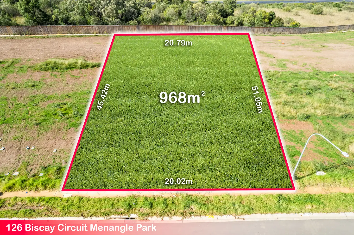 Main view of Homely land listing, 126 BISCAY CIRCUIT, Menangle Park NSW 2563