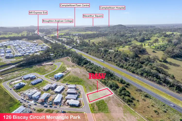 Third view of Homely land listing, 126 BISCAY CIRCUIT, Menangle Park NSW 2563