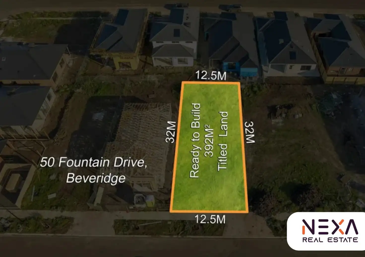 Main view of Homely land listing, 50 Fountain Drive, Beveridge VIC 3753