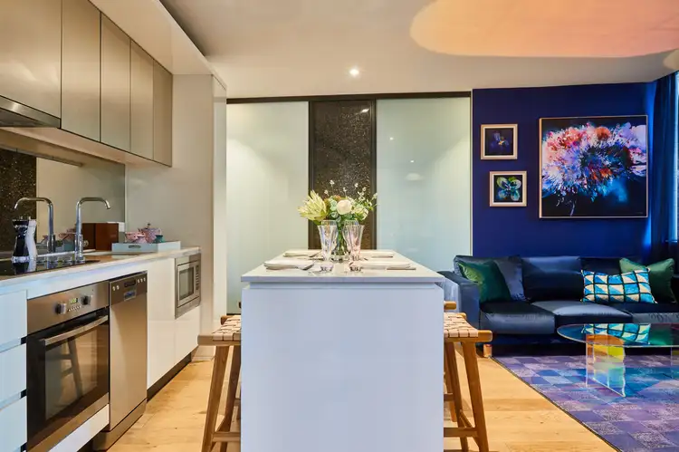 Third view of Homely apartment listing, 702/33 Rose Lane, Melbourne VIC 3000
