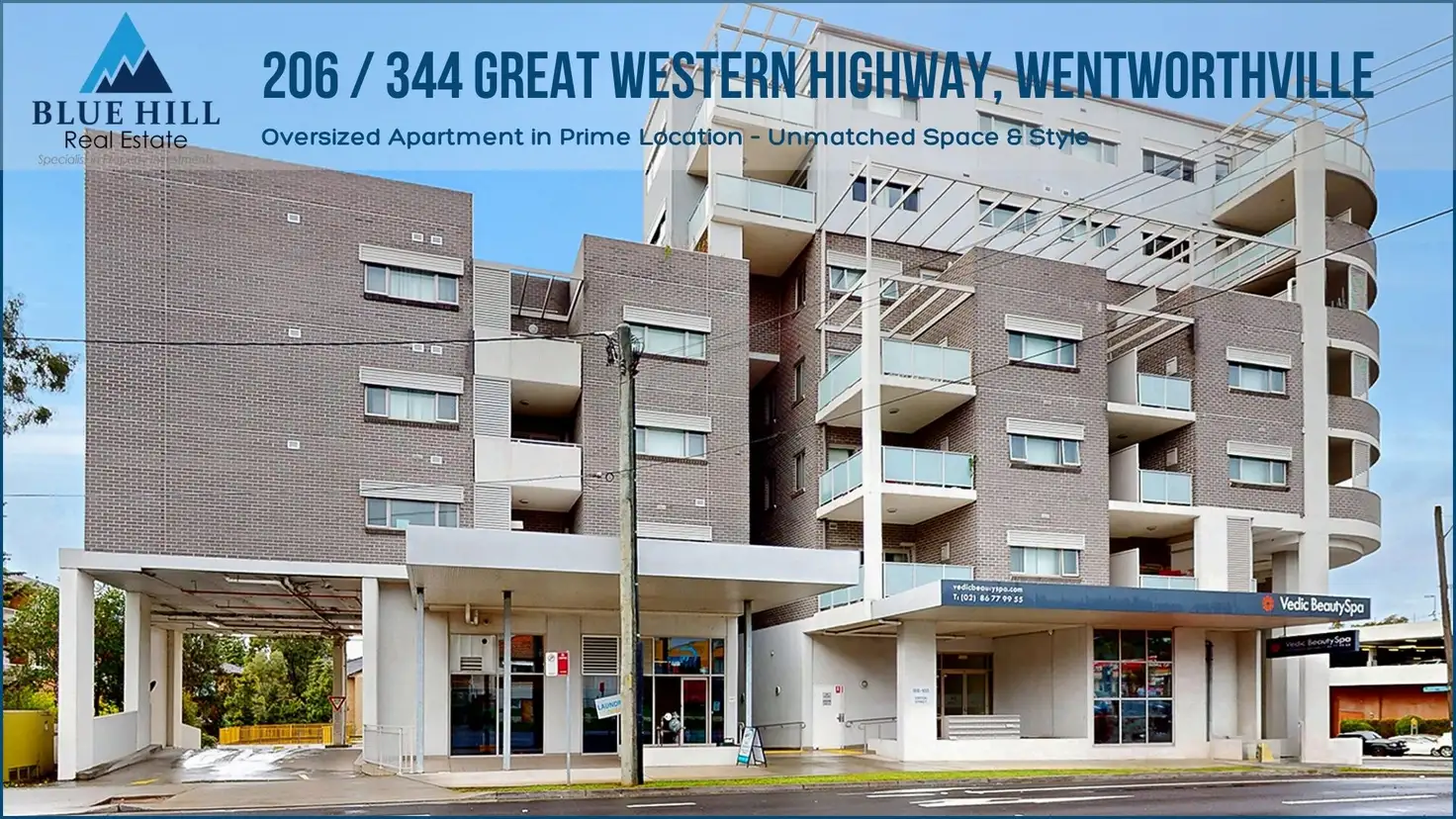 Main view of Homely unit listing, 206/344 Great Western Highway, Wentworthville NSW 2145