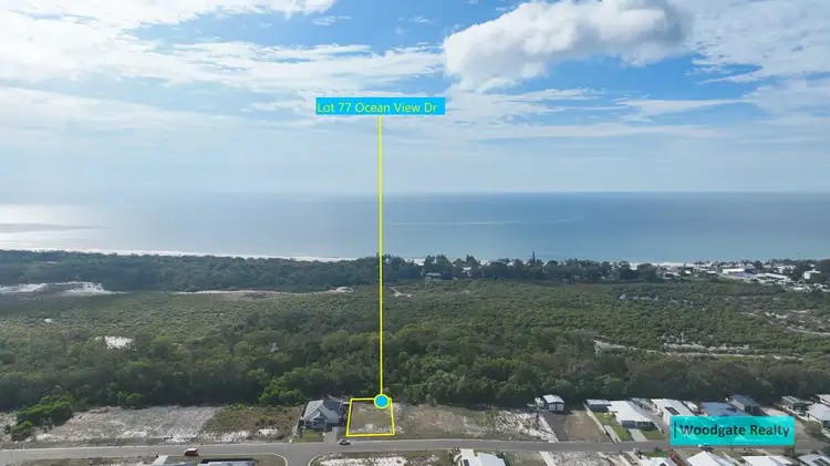 Third view of Homely land listing, LOT 77 Ocean View Dr Woodgate QLD 4660, Woodgate QLD 4660