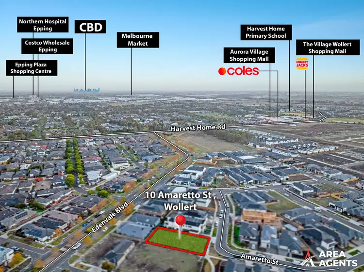 Third view of Homely land listing, 10 Amaretto Street, Wollert VIC 3750