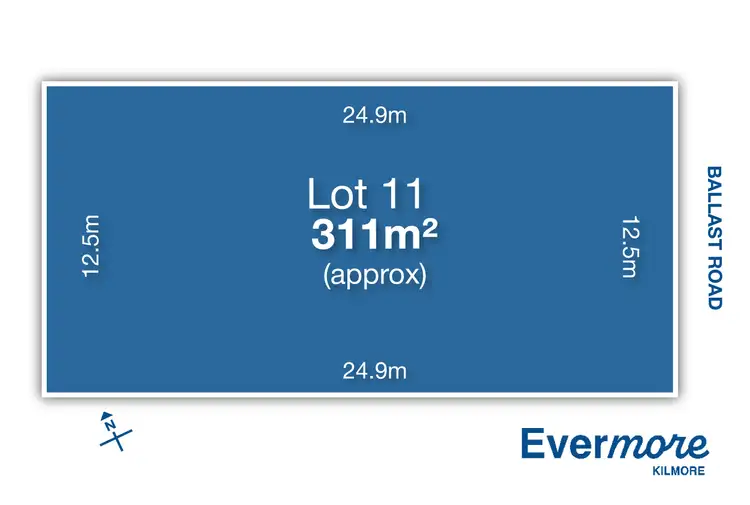 Main view of Homely land listing, Lot 11 Hamilton Street, Kilmore VIC 3764