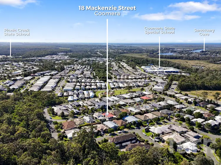 Second view of Homely house listing, 18 Mackenzie Street, Coomera QLD 4209