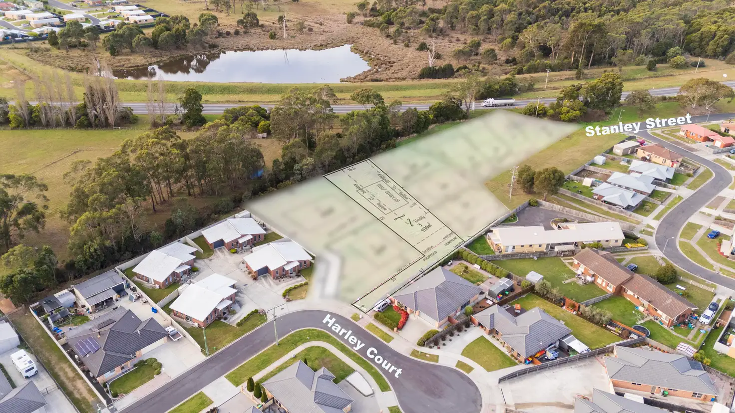 Main view of Homely land listing, LOT 3, 11-13 Harley Court, Latrobe TAS 7307