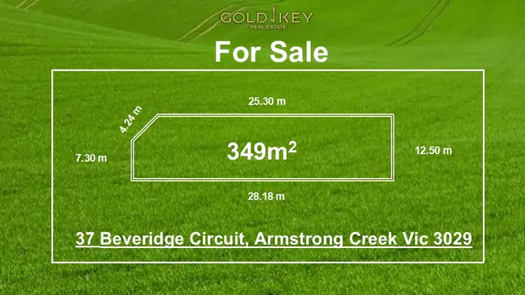 Main view of Homely land listing, LOT 26, 37 Beveridge circuit, Armstrong Creek VIC 3217