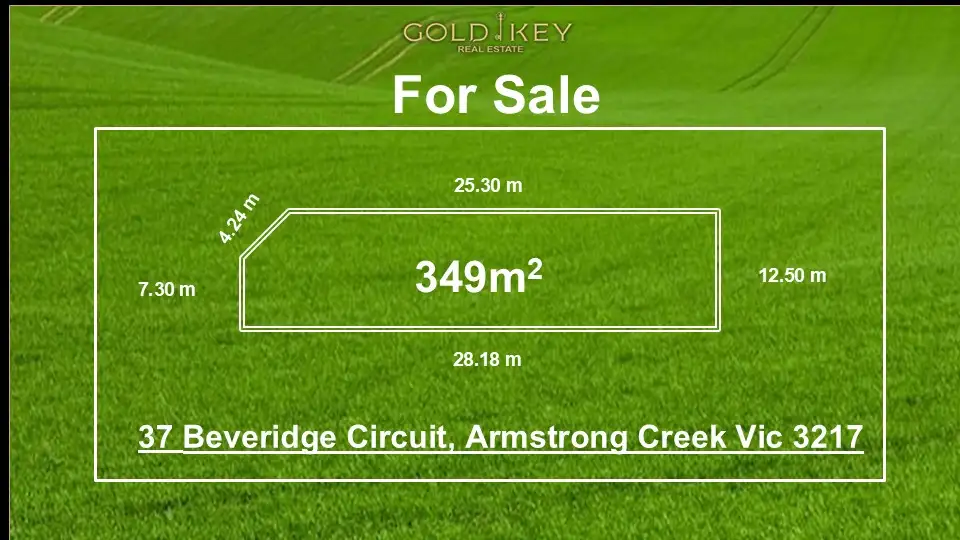 Main view of Homely land listing, LOT 26, 37 Beveridge circuit, Armstrong Creek VIC 3217