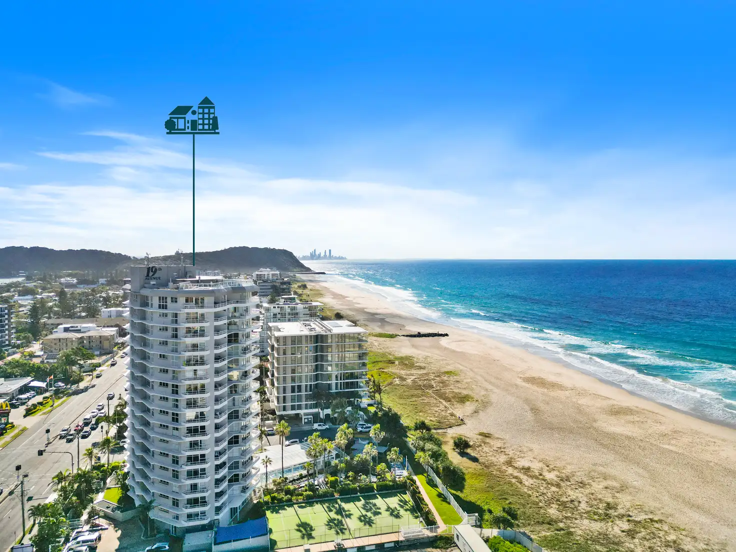 Main view of Homely unit listing, 5D/2 Nineteenth Avenue, Palm Beach QLD 4221