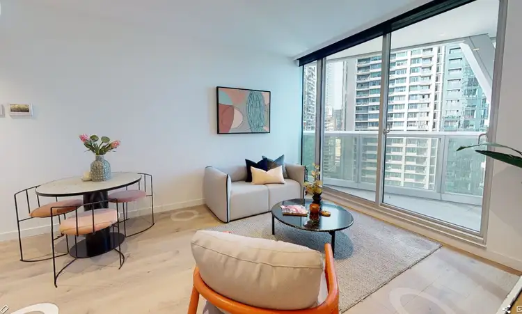 Second view of Homely apartment listing, 4711A/250 Spencer Street, Melbourne VIC 3000