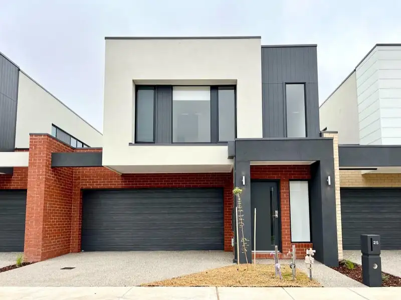 Main view of Homely townhouse listing, 25 Fitzrovia Drive, Wyndham Vale VIC 3024