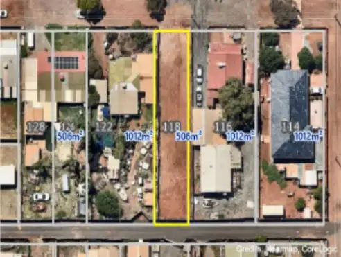 Second view of Homely land listing, 118 Forrest Street, South Boulder WA 6432