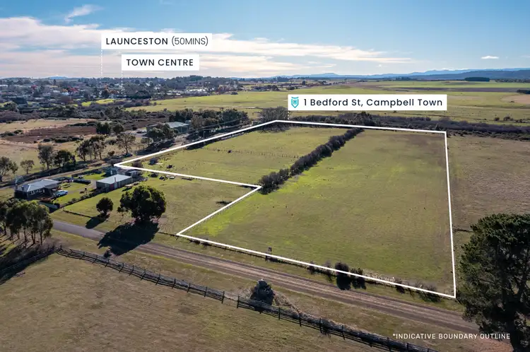 Second view of Homely land listing, 1 Bedford Street, Campbell Town TAS 7210