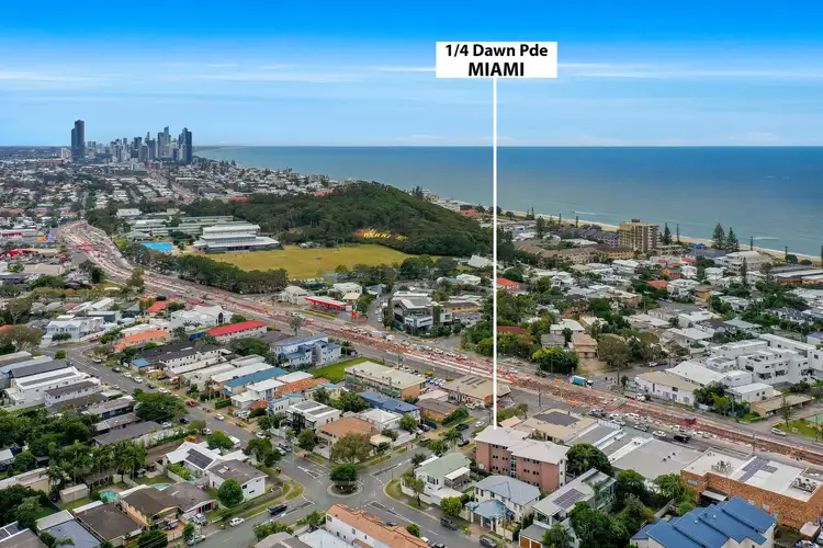 Main view of Homely apartment listing, 1/4 Dawn Parade, Miami QLD 4220