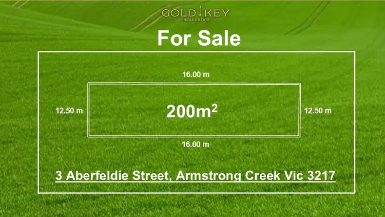 LOT 58, 3 Aberfeldie Street, Armstrong Creek VIC 3217