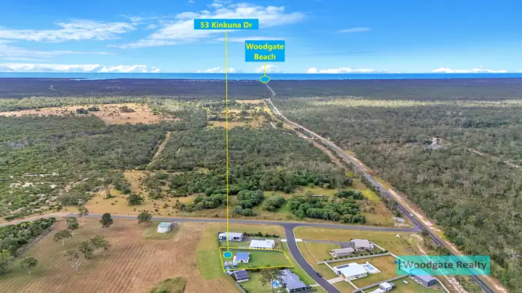 Second view of Homely land listing, 53 Kinkuna Drive, Woodgate QLD 4660