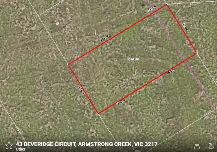 Second view of Homely land listing, 43 Beveridge Circuit, Armstrong Creek VIC 3217