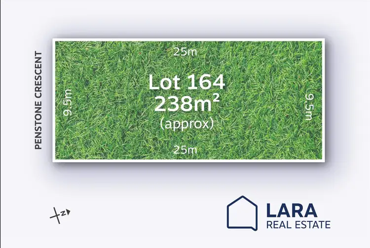 Main view of Homely land listing, Lot 164 Penstone Crescent, Lara VIC 3212