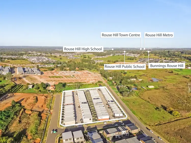Second view of Homely townhouse listing, 30 Sagittarius Circuit, Box Hill NSW 2765