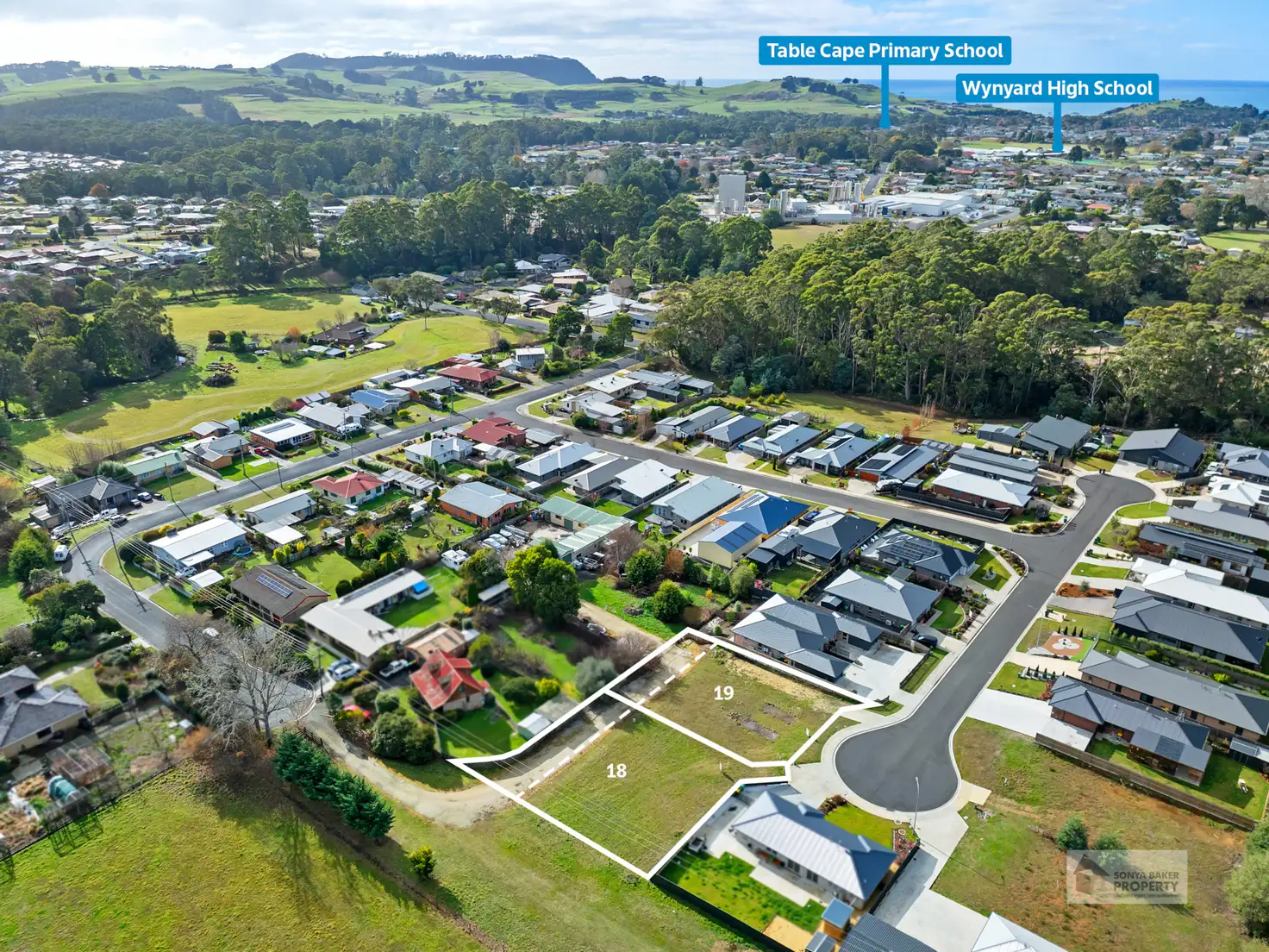 Main view of Homely land listing, 18 Hill Court, Wynyard TAS 7325