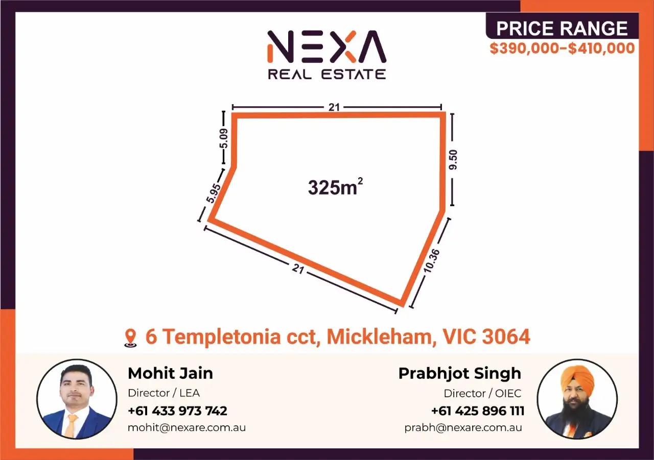 Main view of Homely land listing, 6 Templetonia Circuit, Mickleham VIC 3064