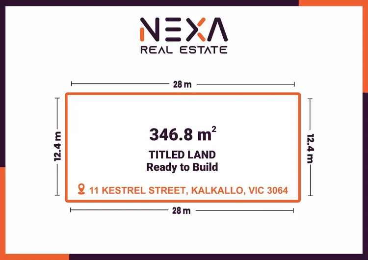Main view of Homely land listing, 11 Kestrel Street, Kalkallo VIC 3064