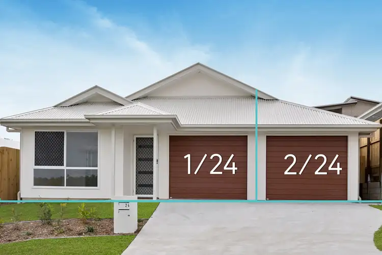 Main view of Homely semi-detached listing, 1/24 Blair Street, Ripley QLD 4306