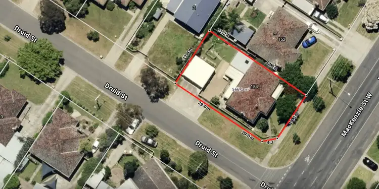 Main view of Homely house listing, 154 MacKenzie Street West, Golden Square VIC 3555