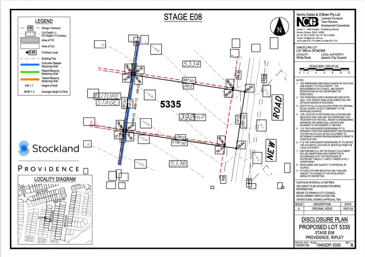 Second view of Homely land listing, LOT 5336, 15 Clara Street, White Rock QLD 4306