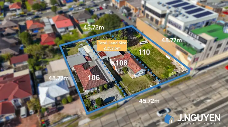 106, 108 & 110 Cambridge street, Canley Heights NSW 2166