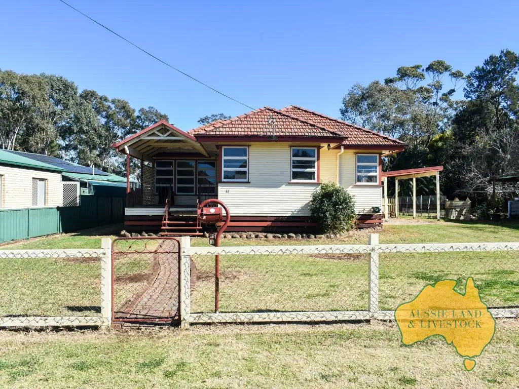 Main view of Homely house listing, 41 BURNETT STREET, Kingaroy QLD 4610