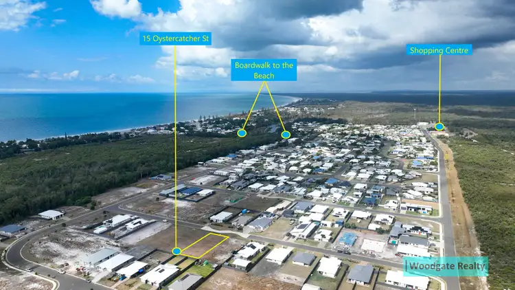 Third view of Homely land listing, 15 OYSTERCATCHER ROAD, Woodgate QLD 4660