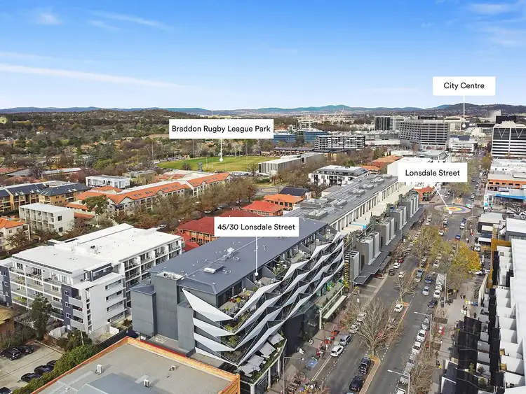 Third view of Homely apartment listing, 45/30 Lonsdale Street, Braddon ACT 2612