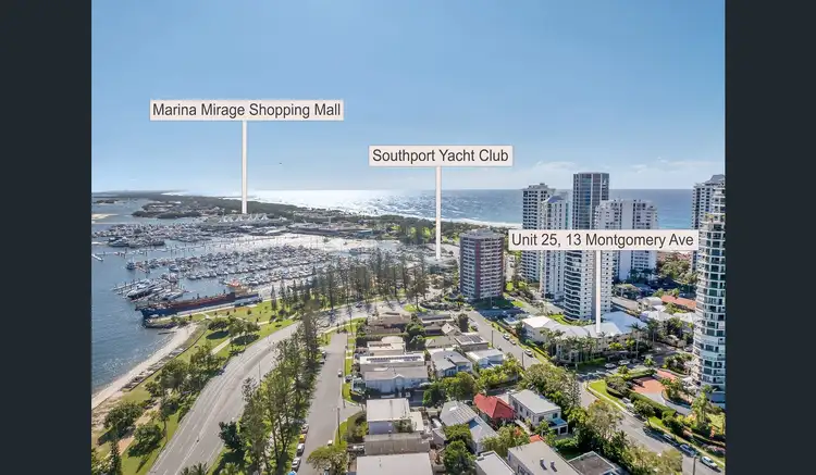 Third view of Homely apartment listing, 25/13 Montgomery Avenue, Main Beach QLD 4217