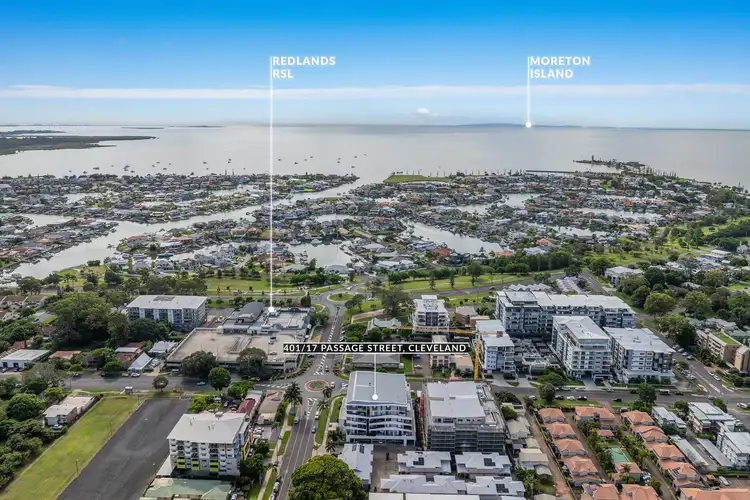 Second view of Homely apartment listing, 401/17-19 Passage Street, Cleveland QLD 4163