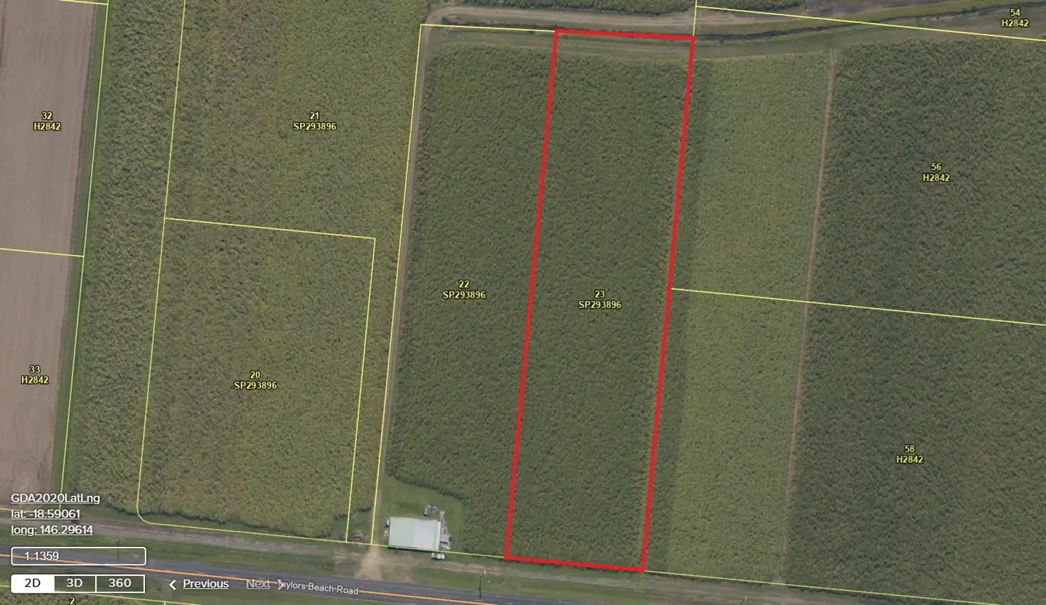 Main view of Homely rural property listing, LOT 23, 111 Taylors Beach Road, Halifax QLD 4850