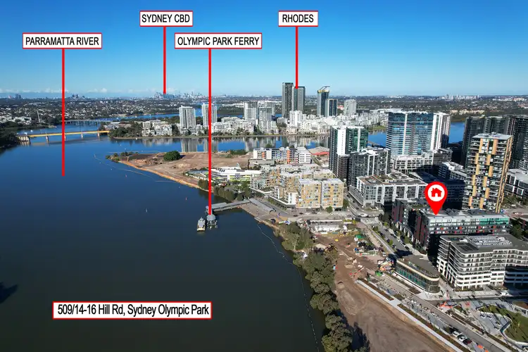 Fifth view of Homely apartment listing, 509/16 Hill Road, Wentworth Point NSW 2127