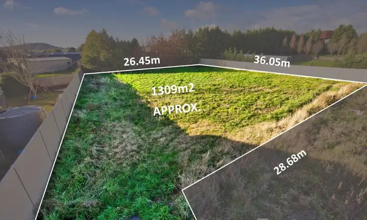 Main view of Homely land listing, 10 Dundas Place, Miners Rest VIC 3352